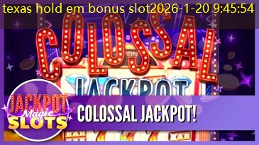 texas hold em bonus slot