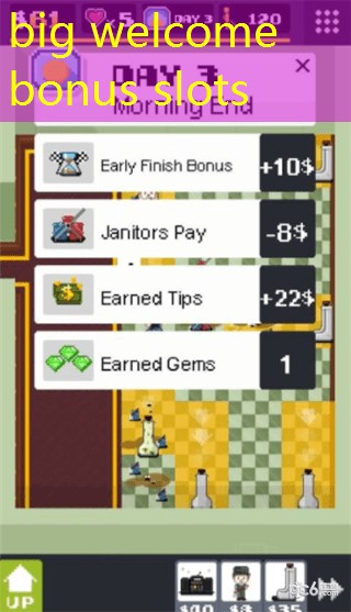 big welcome bonus slots