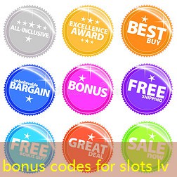 bonus codes for slots lv