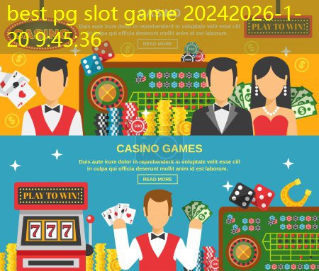 best pg slot game 2024