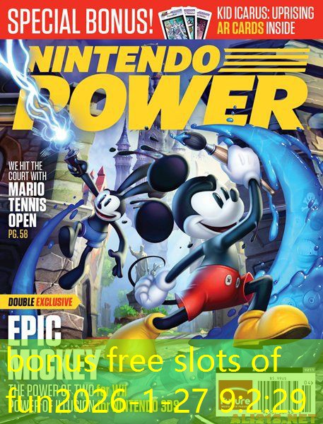 bonus free slots of fun